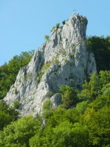 Stuhlfels im oberen Donautal