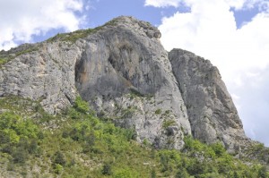 Klettern am Quiquillon in Orpierre